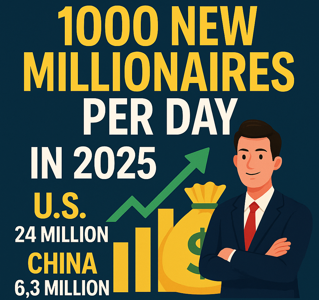 America में दौलत की बारिश