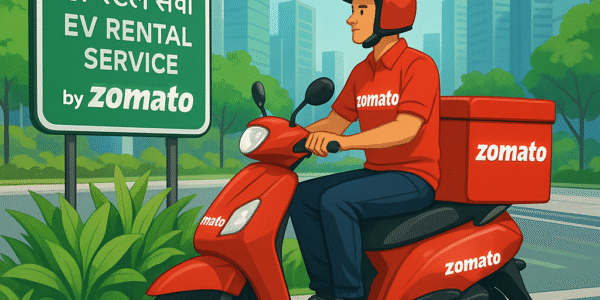 Zomato ने दिल्ली-NCR में शुरू किया EV बाइक रेंटल प्रोग्राम