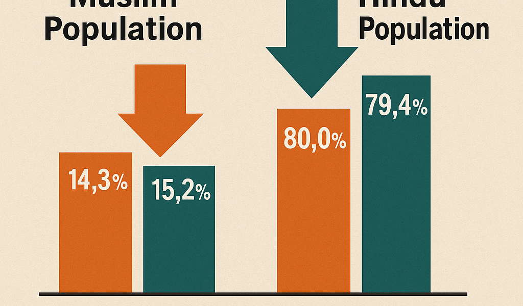 Muslim Growth vs Hindu Decline