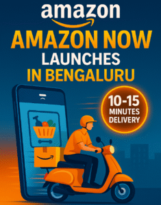 अब 15 मिनट में Amazon से सामान!