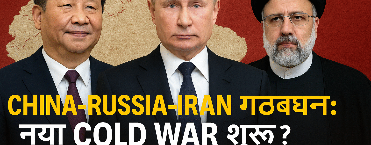 China-Russia-Iran गठबंधन:
