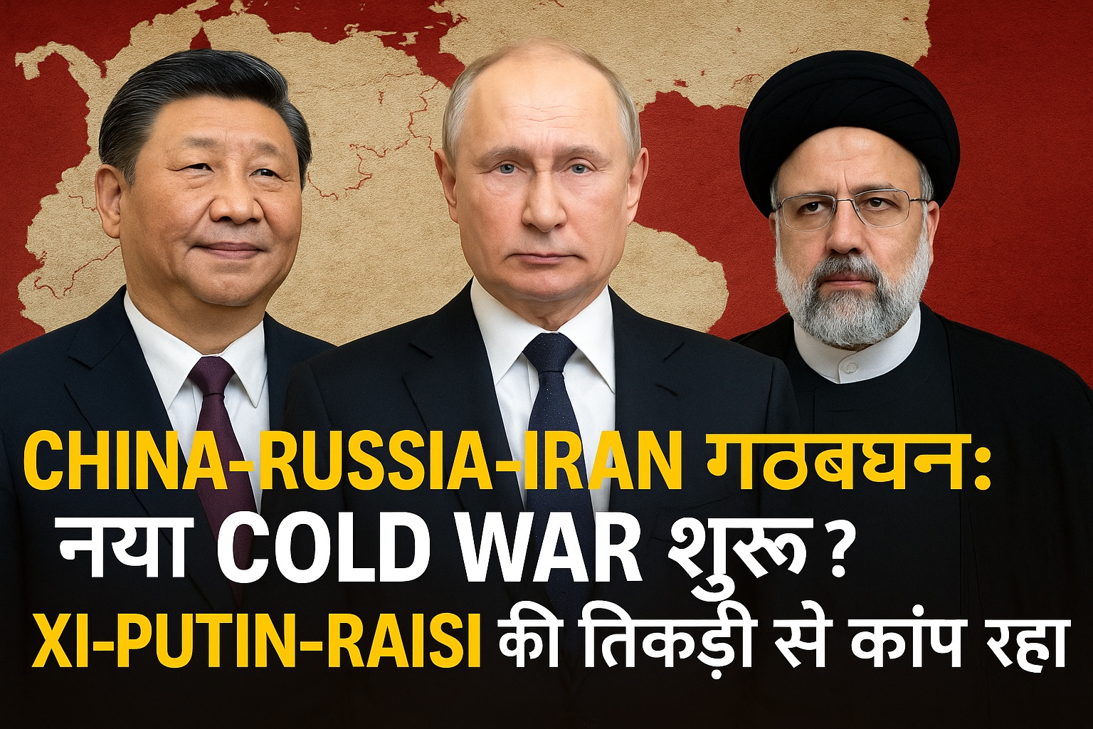 China-Russia-Iran गठबंधन: