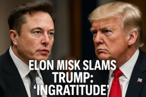 Elon Musk vs Trump: