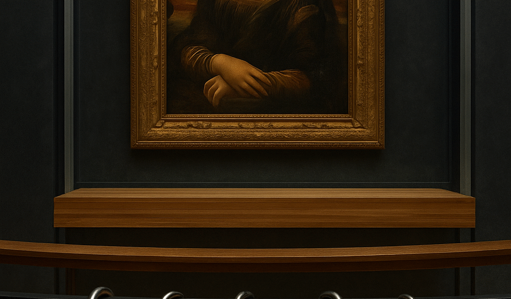 Louvre में ताले, Paris में सन्नाटा