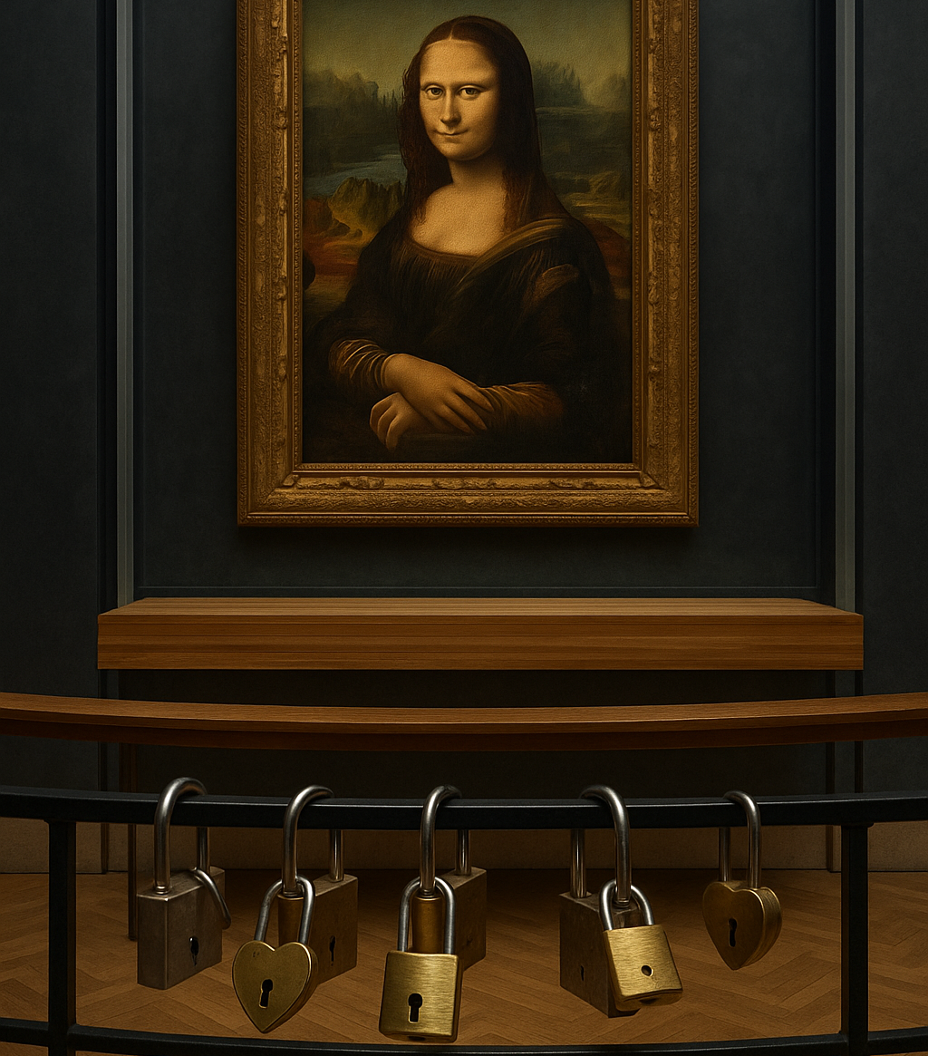 Louvre में ताले, Paris में सन्नाटा