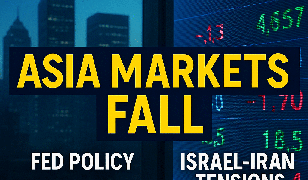 Asia Stock Market में गिरावट