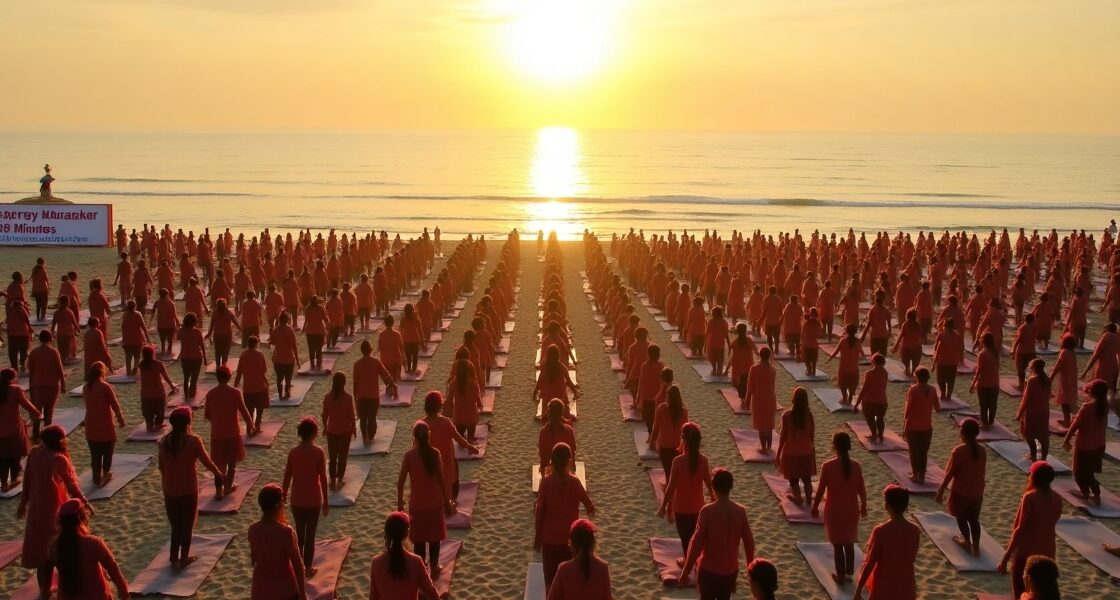 Vizag का योग यज्ञ