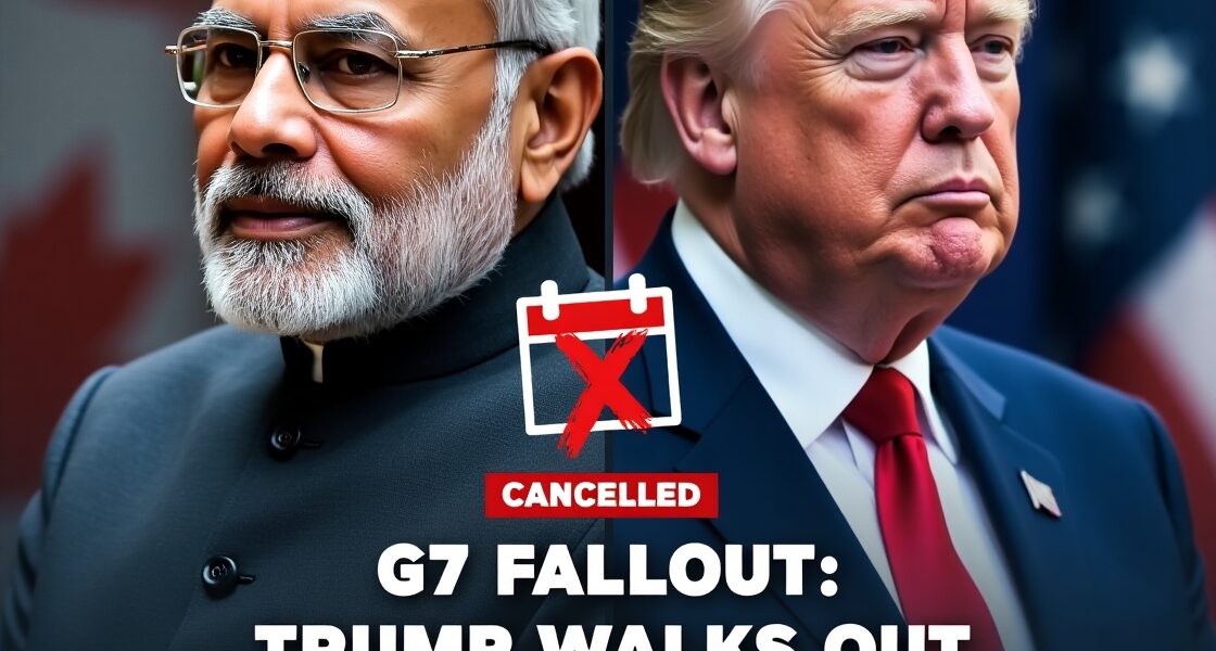 G7 Summit Drama