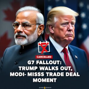 G7 Summit Drama