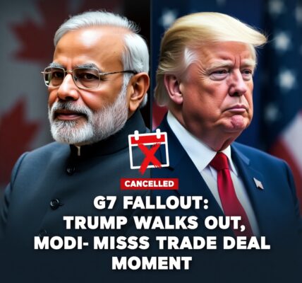 G7 Summit Drama