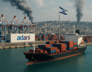 Adani का Haifa Port बचा हमले से