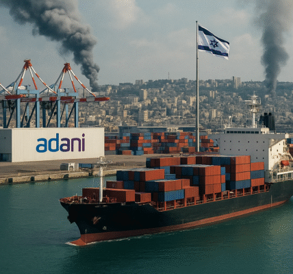 Adani का Haifa Port बचा हमले से