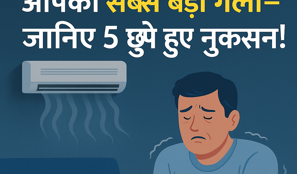 AC जितना ठंडा, उतना ज़्यादा नुकसान!