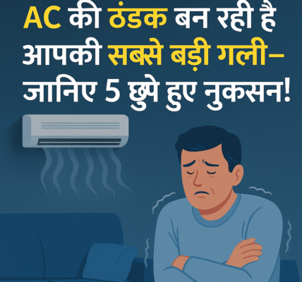 AC जितना ठंडा, उतना ज़्यादा नुकसान!