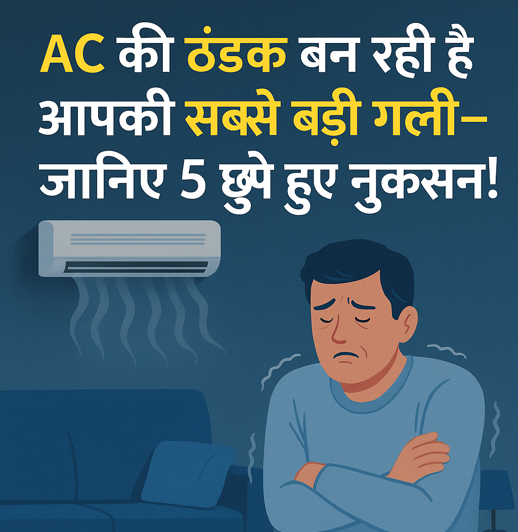 AC जितना ठंडा, उतना ज़्यादा नुकसान!