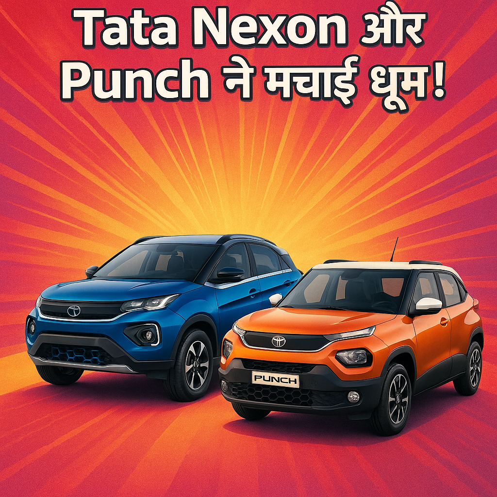 Tata Nexon और Punch ने मचाई धूम