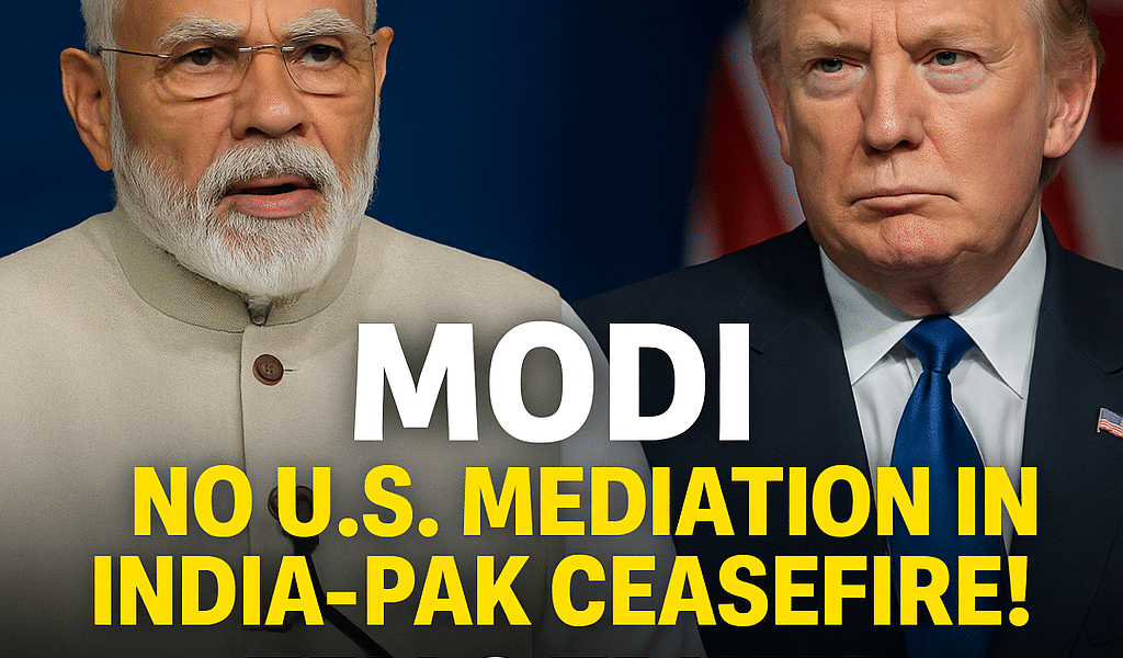 Modi का बड़ा बयान