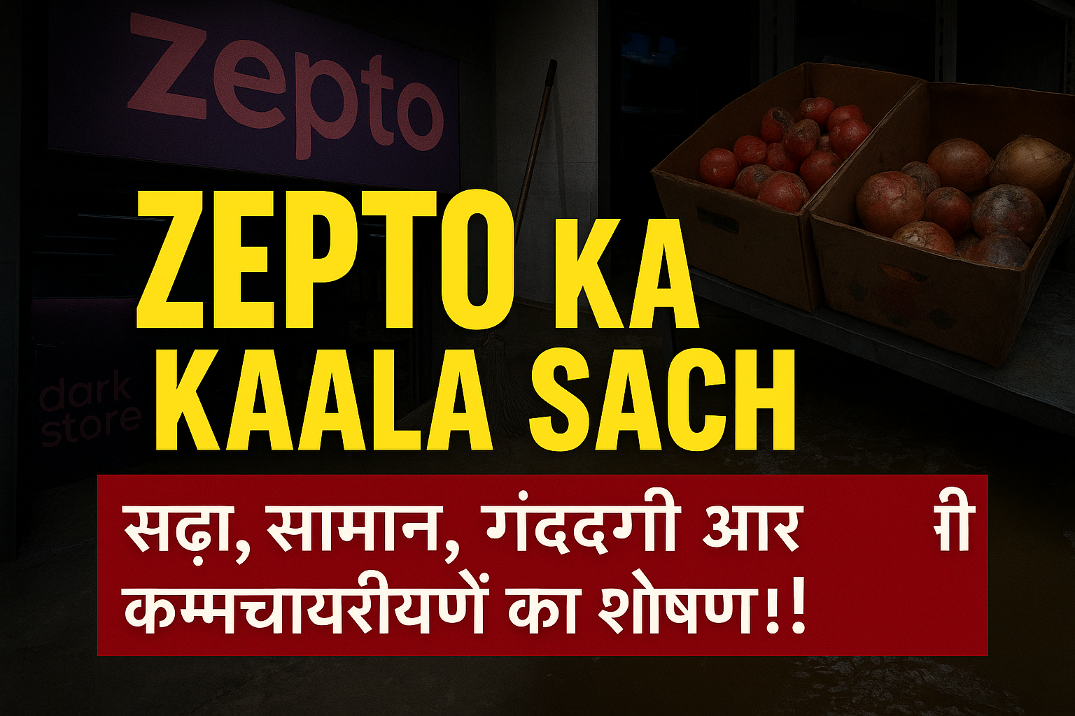 Zepto का काला सच