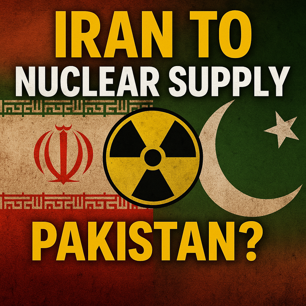 Iran-Pakistan का Secret Nuclear Plan?