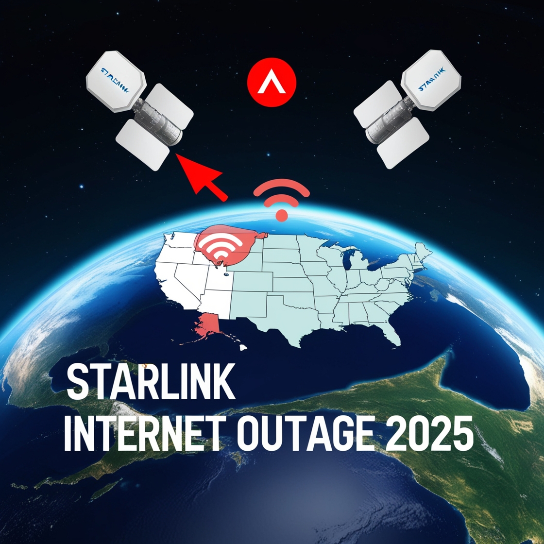 Starlink Internet Outage, 2025