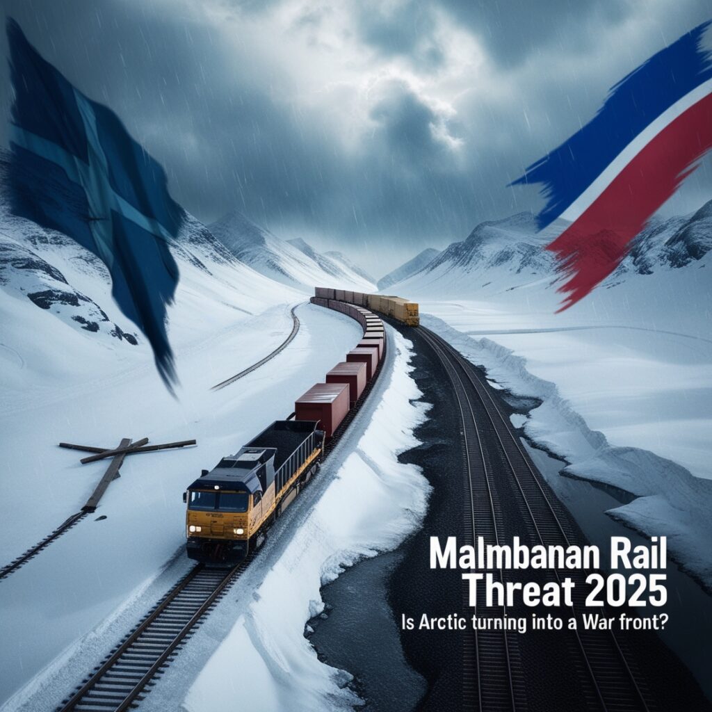 Sweden Malmbanan Rail Threat, 2025