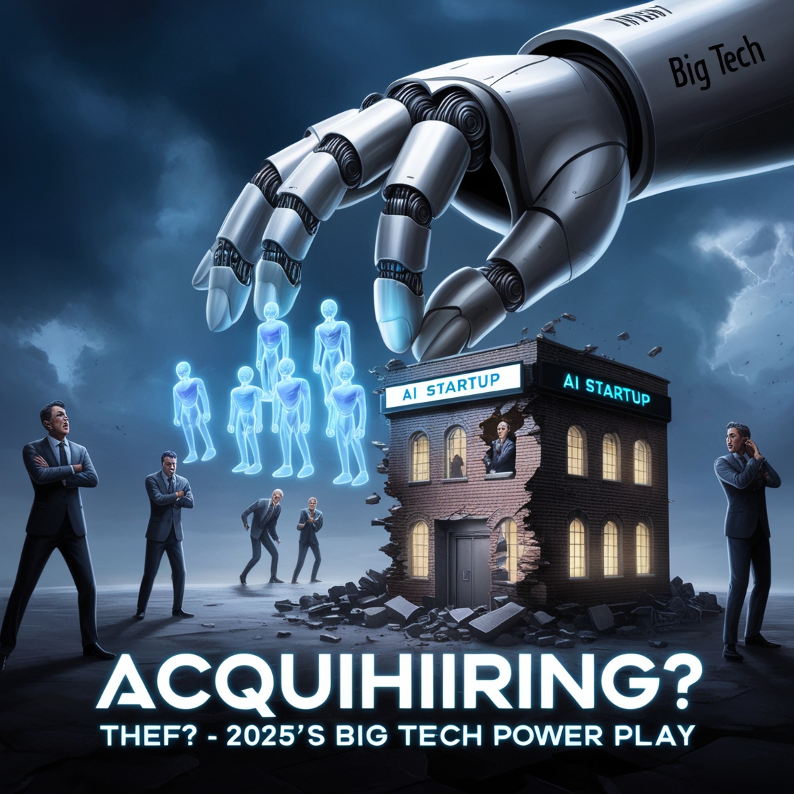 Big Tech Acquihiring Trend in Hindi