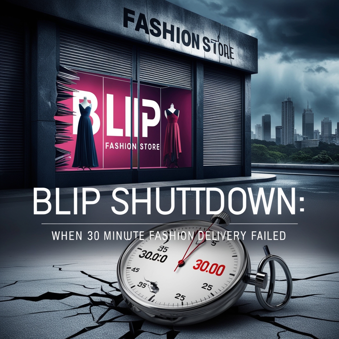 Blip Fashion Startup बंद