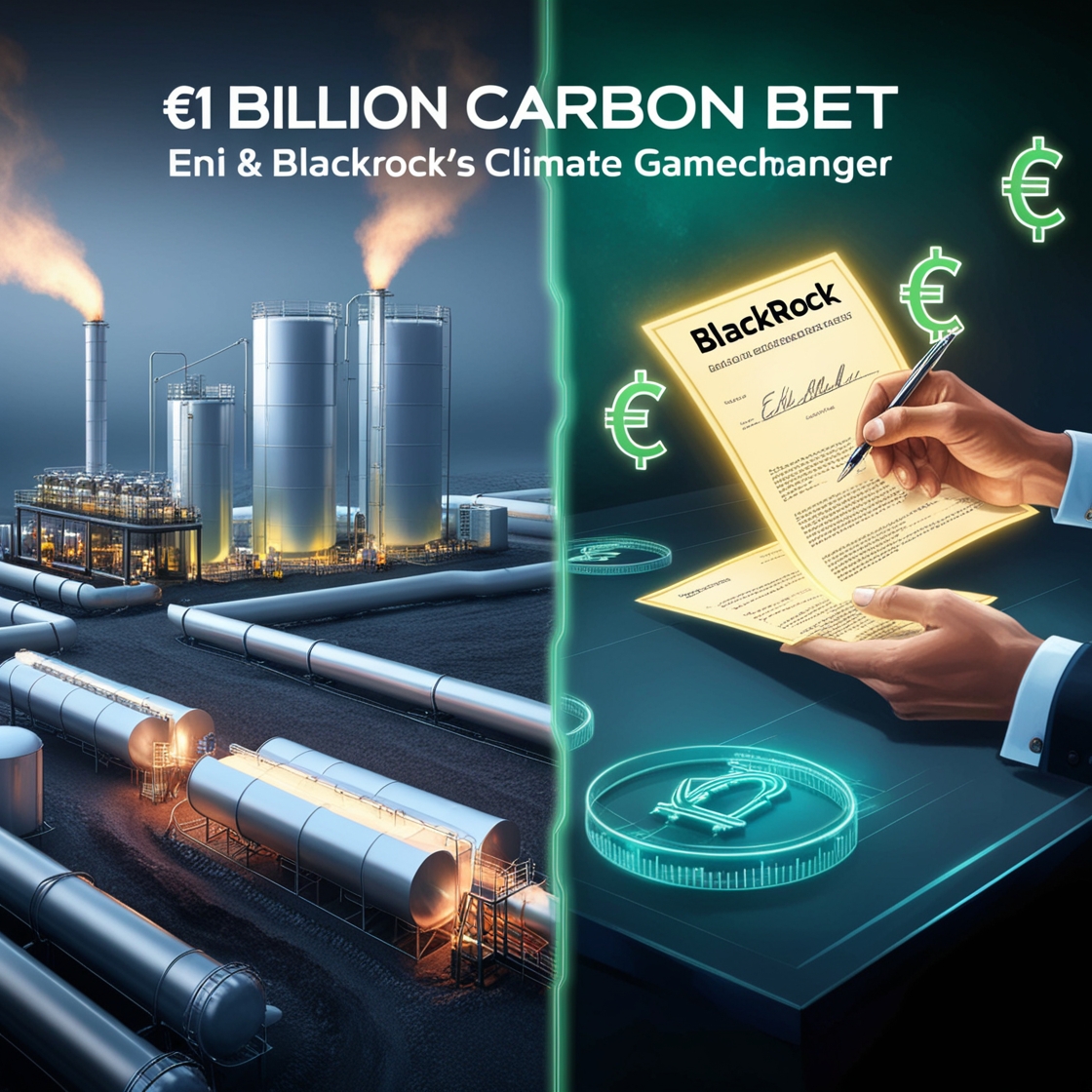 Eni BlackRock Carbon Capture Deal
