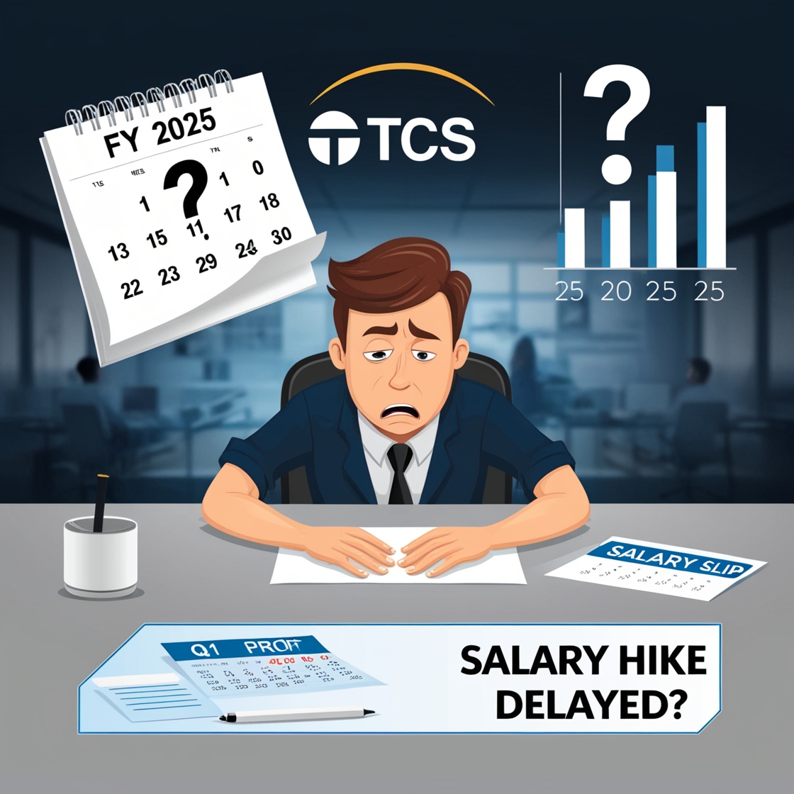 TCS Salary Hike FY, 2025