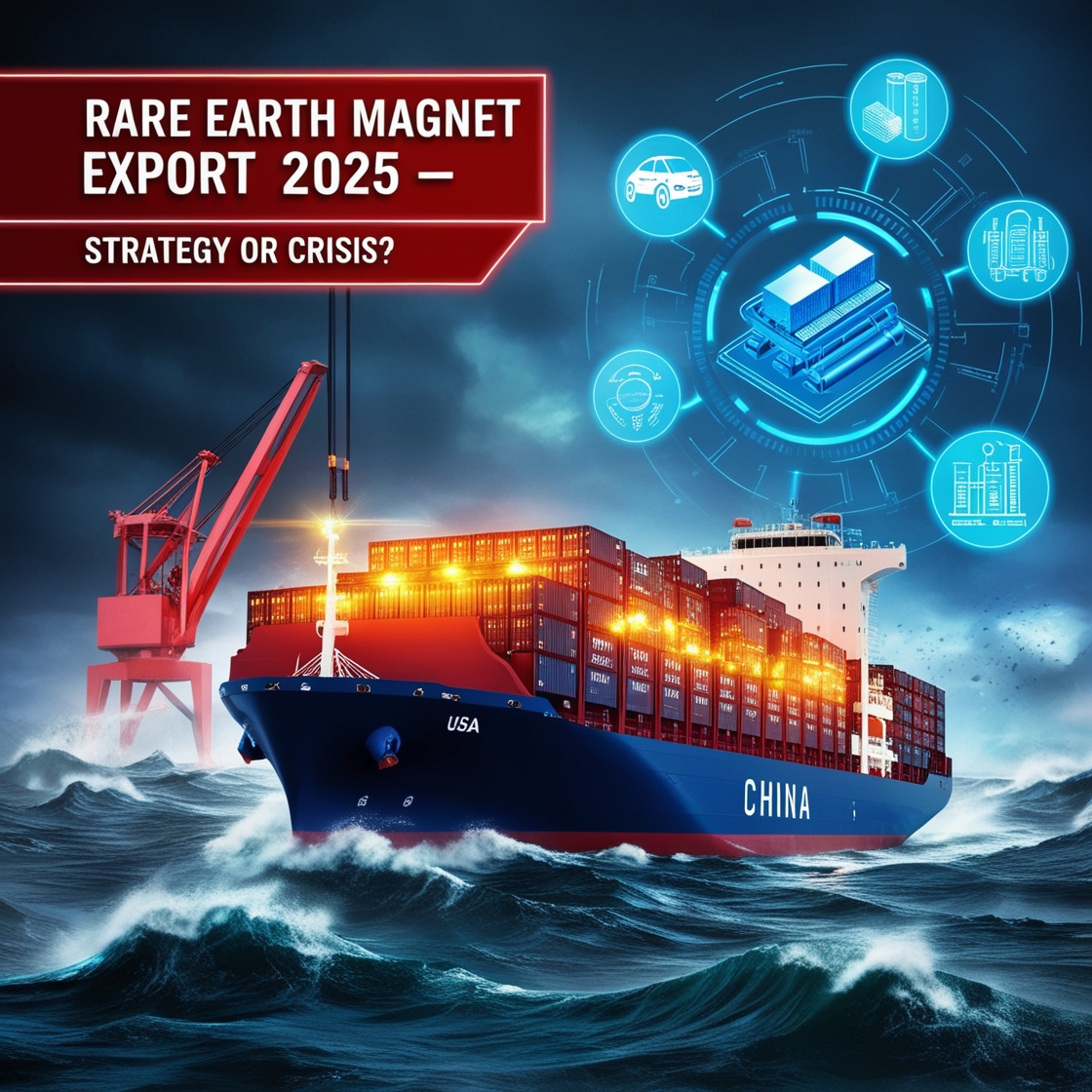 China Rare Earth Magnet Export 2025