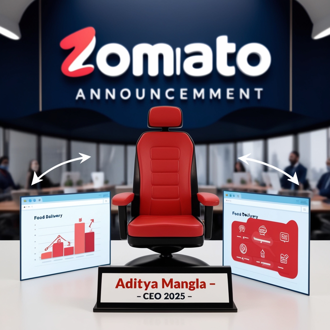 Zomato Food Delivery CEO, 2025