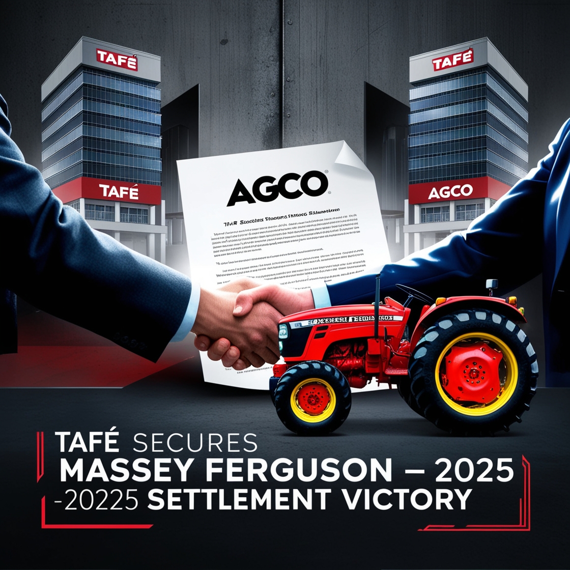 TAFE AGCO Settlement 2025