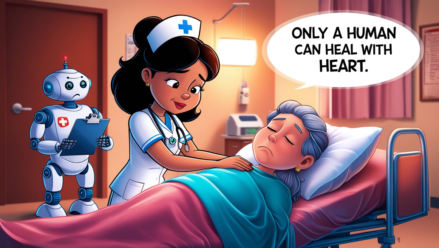 AI Cannot Replace Nurses