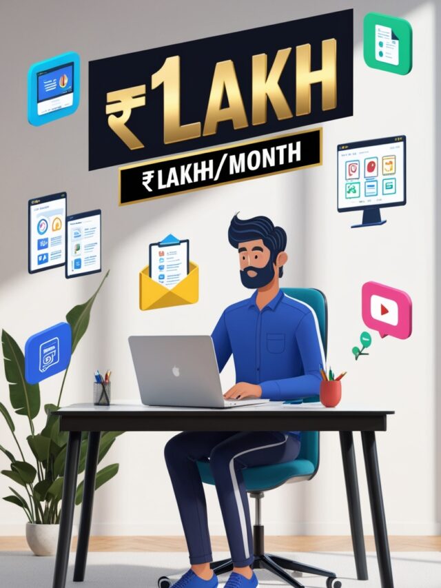 Freelancing से महीने के ₹1 Lakh कमाने वाले Top Niches – 2025 में शुरू करें!